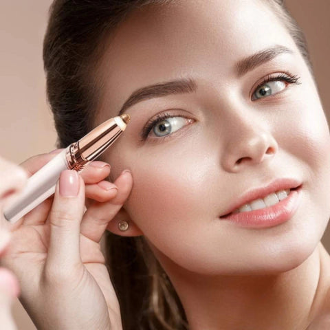 Kit Depilador Facial, removedor de Pelos Facial Elétrico Feminino – Pele Lisa em Segundos