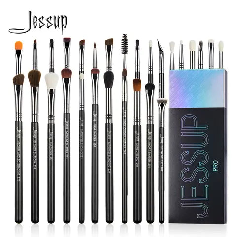 Kit Pincéis de Olhos Jessup para Sombra e Esfumado Profissional