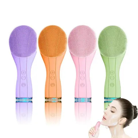 Escova Facial Elétrica Impermeável para Limpeza Profunda dos Poros