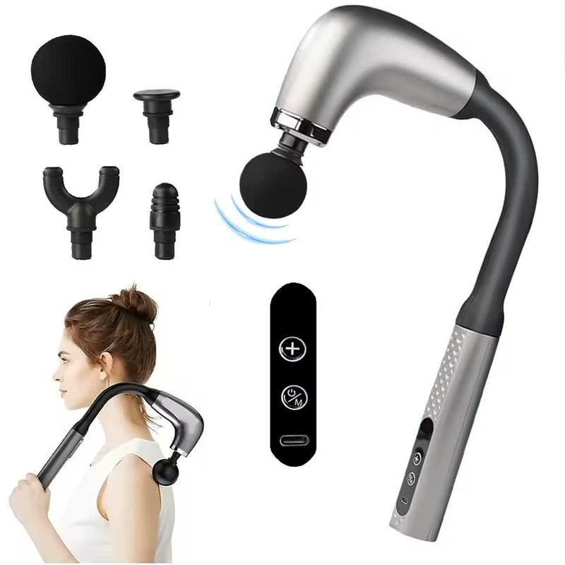 Mini Massageador de Percussão Portátil